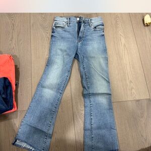 Black Orchid Blue Flare Wide Leg Jeans